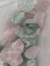 香薰石扩香石 天然粉黄白绿紫水晶原石 水晶装饰摆件 扩香石   绿色100g 实拍图
