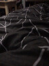 雅鹿三件套学生宿舍寝室全套床上用品单人被套被芯枕芯床单被罩上下铺 【四季款】格调-灰 0.9m 床单款 三件套-被套150*200cm 实拍图