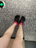 Vibram五指鞋女赤足鞋深蹲硬拉跳绳室内健身鞋综合运动训练跑步鞋五趾鞋 黑色/粉红色（建议拍大一码） 38 晒单实拍图