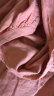 无印良品（MUJI）女式木棉混双层纱织长袖罩衫女士衬衫衬衣外套早春新品  BC2IZC4S 烟熏橙色 L(165/88A) 晒单实拍图