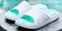 匹克（PEAK）态极拖鞋男女春夏太极防滑国潮一字拖户外沙滩百搭运动凉鞋 大白/浅绿 42 实拍图