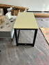 福红龙【现货秒发】电脑桌台式家用现代简约写字桌办公学习简易书桌 白枫色+黒架 长120*宽60*高73 实拍图