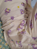 纤丝鸟（TINSINO）儿童睡衣夏季薄款纯棉男童家居服女童网眼空调服 嗨皮紫小兔130 晒单实拍图