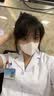 医缘医缘白大褂男女薄款透气修身学生实验服诊所医院大衣工作服印绣字 女收腰短袖 L 实拍图