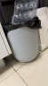京东京造 家用垃圾桶 简约素色/客厅卧室厨房卫生间/易擦洗 大号 浅灰 实拍图