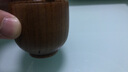 千年恋木日式木杯子实木整木喝水随手杯子茶杯简约大肚清酒定制刻字水杯 小酒杯茶杯 50ml 1只 实拍图
