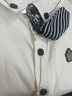 戴维贝拉（DAVE＆BELLA）礼服表演服装演出服学院绅士周岁礼服宝宝衣服儿童套装男童夏装 白色 110 cm（建议身高100-110cm） 实拍图