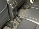 指南针适用广汽三菱欧蓝德脚垫16-23款2019全包围专用五座七座5汽车用品 三排-双层黑米+黑灰丝圈 实拍图
