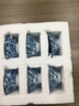 杰艺青花茶杯斗笠杯陶瓷功夫茶杯单杯主人杯小茶杯茶具茶盏套装品茗杯 青花茶杯【花藤】小号 实拍图