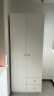IKEA宜家 BRUKSVARA 布瓦拉 2门2屉衣柜 79x57x201 白色  实拍图