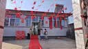 阿宝丽超大立体喜字落地KT板结婚房订婚宴婚礼装饰布置装扮用品1.2米 实拍图