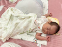 爱贝迪拉短袖夏装连体衣婴儿衣服夏季薄款新生婴幼儿睡衣外出男女宝宝空调 贝丽莓兔（无骨小凉衣） 59cm 【建议6—10斤】 实拍图