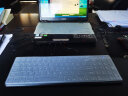 航世（BOW）HW156S-A键盘 有线键盘 办公键盘 超薄便携 96键 台式笔记本键盘  巧克力按键 黑色 实拍图