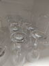 青苹果 玻璃家用二两白酒杯套装高脚杯6只装洋葡萄酒杯套装 【红白通用】高脚杯190mlx6 实拍图