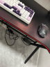 奥伦福特  电脑桌台式家用电竞游戏桌办公书桌简约书房写字桌子 碳纤维纹路单桌-100*60 升级款电竞桌 实拍图