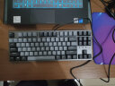 DURGOD 杜伽87/104键笔记本电脑cherry樱桃轴PBT键帽机械键盘（办公游戏电竞键盘） K320w深空灰-无线蓝牙三模版（无光） 樱桃红轴 晒单实拍图