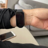 X苹果机通用无创血糖智能手环表测血压心率血氧睡眠体温监测来电消息提醒卡路里老人计步运动腕表 运动黑 晒单实拍图