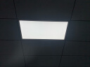 欧普照明（OPPLE）厨卫灯 led平板灯集成吊顶天花板铝扣面板厨房卫生间嵌入式300*600 银色白光18w 实拍图