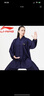 李宁（LI-NING）太极服高弹牛奶丝太极拳八段锦全套太极练功服装中国风武术表演服 藏青长袖 【四季款店铺热销】 XL身高175-180cm体重160-180斤 实拍图