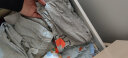 贝贝怡【官方发售】夏季男女宝宝薄款防蚊裤儿童休闲长裤子 浅灰(K2191) 24个月/身高90cm 实拍图