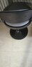 原感现代实木靠背吧台椅吧椅旋转升降椅中古岛台吧椅家用前台椅高脚凳 矮款（颜色留言 实拍图