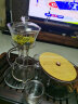 介屋 玻璃半全自动茶具套装泡茶器吸磁茶壶杯网红家用懒人功夫泡茶神器 海洋之心+双陌杯*6+夜凉茶盘+茶洗+茶笔茶巾 实拍图