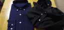 南极人长袖衬衫男夏季新款凉感时尚修身大码男装百搭纯色商务休闲打底衫 1669天蓝色 XL 晒单实拍图