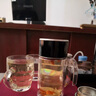 淳意迷你泡茶杯子旅行玻璃茶杯茶水分离花茶杯男女士便携水杯 睿智黑200ML带杯套杯刷 1个 实拍图