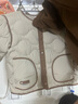 巴拉巴拉童装儿童羽绒服冬男童女童宝宝外套摇粒绒两件套时尚撞色 烟灰卡50524 白鸭绒 110 cm 实拍图
