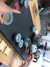 石匠同丰 整套乌金石茶盘紫砂茶具套装 带全自动电热水壶功夫茶台茶海 茶杯茶壶电磁炉茶托盘套装 闲池-304不锈钢套装 80*40*3cm 实拍图