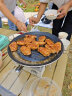火枫（FIRE-MAPLE）百味煎烤盘 户外装备露营野营家用韩式圆形卡式炉烤肉盘 不粘涂层 实拍图