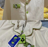 有棵树【代言人成毅同款】植物停螨衣情侣睡衣女春秋季棉套装家居服男夏 【四季长袖女款】浅灰 L 实拍图