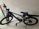 凤凰（Phoenix）山地自行车成人学生碟刹越野变速单车 ZB888 24英寸24速灰色 实拍图