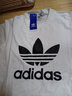 阿迪达斯 （adidas）三叶草短袖女t恤2025夏季新款LOGO印花宽松休闲运动透气半袖T恤 GN2896/三叶草/经典款-尺码偏大 M 实拍图