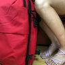 途外男包大容量真空压缩商务双肩包干湿分离防盗旅行包电脑包带水杯侧袋 红色 实拍图