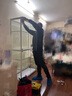 特司悠【JD送货】手办柜玻璃展示柜玩具乐高模型展示架陈列柜子透明展柜 E款100*40*180cm（上门安装） 实拍图
