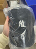 MLB男女情侣帽子 时尚小标软顶鸭舌帽CP77系列棒球帽运动休闲遮阳帽 纽约洋基队/黑色 F 实拍图