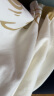 Semir森马[新年红]卫衣女中长款内搭金色刺绣红色特宽松上衣 象牙白10407 165/88A/L 晒单实拍图