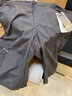 JEEP SPIRIT短裤男美式夏季工装薄五分裤中裤透气宽松运动多口袋沙滩大裤衩子 191灰色 XXL 实拍图