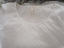 金三塔背心小衫女真丝圆领可外穿上衣YSFDB704 丝白8229 XL 实拍图