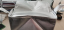 名桥（MINGQIAO）精品银色保温袋蛋糕保温包保鲜包冷冻食品冷藏包可定做 银色拉链款6寸    3个起发 晒单实拍图
