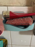 JAJALIN 肥皂盒创意浴室简约素色圆形卫生间塑料肥皂架托无盖香皂盒大号 2个装 实拍图