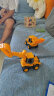 恩贝家族挖掘机儿童惯性玩具车工程车套装男孩宝宝1-3-6岁沙滩挖沙挖土机加厚仿真小汽车模型生日礼物 2件套 实拍图