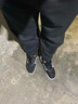 特步运动裤男长裤春季跑步健身裤透气宽松束脚裤男针织卫裤休闲裤子男 黑色-Urda 3XL /190 实拍图