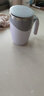 咖啡杯自动搅拌杯小米糊不锈钢搅拌杯子电动懒人磁力旋转杯豆奶粉生日礼物 【豪华款】搅拌杯白+2节电池 实拍图