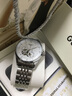 冠琴（GUANQIN）瑞士认证手表男士全自动机械表镂空飞轮防水男表圣诞礼物送男友 大师版-精钢白面 实拍图