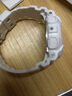 卡西欧（CASIO）GSHOCK手表女防水运动潮流经典三眼双显石英腕表情人节礼物送女友 GMA-S120MF-7A2樱花白+200米防水 实拍图