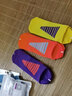 PAUKAOT3双装专业马拉松运动跑步袜子男女款速干透气吸汗徒步户外骑行袜 跑步运动袜 三双（黄色+橙色+紫色） 实拍图