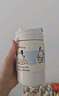 喜具杯女学生高颜值杯套保温杯保冷双饮大容量可爱吸管直饮儿童便携杯子 白色睡姿帕恰狗-保温杯 500ml 杯子+【可爱杯套】 实拍图