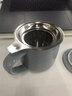 VIVA scandinavia马克杯情侣陶瓷杯带茶漏带盖带手柄茶水分离茶杯咖啡杯 350ml 灰蓝 带盖带茶漏1只【V81454】 实拍图